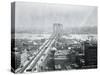 Brooklyn Bridge from World Building-null-Stretched Canvas