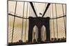 Brooklyn Bridge I-Erin Clark-Mounted Giclee Print