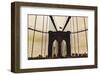 Brooklyn Bridge I-Erin Clark-Framed Art Print