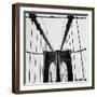 Brooklyn Bridge I-Nicholas Biscardi-Framed Photographic Print