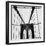 Brooklyn Bridge I-Nicholas Biscardi-Framed Photographic Print