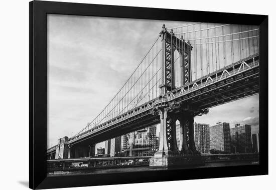 BROOKLYN BRIDGE - ICONIC-null-Framed Poster