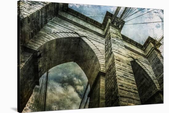 Brooklyn Bridge II-Richard James-Stretched Canvas