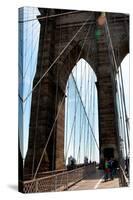 Brooklyn Bridge II-Erin Berzel-Stretched Canvas