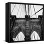 Brooklyn Bridge II-Nicholas Biscardi-Framed Stretched Canvas