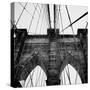 Brooklyn Bridge II-Nicholas Biscardi-Stretched Canvas