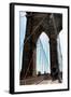 Brooklyn Bridge II-Erin Berzel-Framed Photographic Print