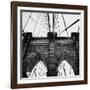 Brooklyn Bridge II-Nicholas Biscardi-Framed Photographic Print