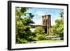 Brooklyn Bridge II-Philippe Hugonnard-Framed Giclee Print