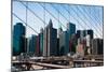 Brooklyn Bridge III-Erin Berzel-Mounted Photographic Print