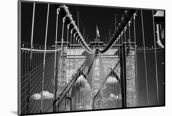 Brooklyn Bridge Impression-George Oze-Mounted Photographic Print