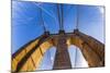 Brooklyn Bridge in New York-Jorg Hackemann-Mounted Photographic Print