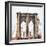 Brooklyn Bridge - In the Style of Oil Painting-Philippe Hugonnard-Framed Giclee Print