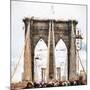 Brooklyn Bridge - In the Style of Oil Painting-Philippe Hugonnard-Mounted Giclee Print