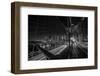 Brooklyn Bridge Lights-Stefan Schilbe-Framed Photographic Print