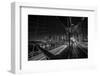 Brooklyn Bridge Lights-Stefan Schilbe-Framed Photographic Print