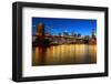 Brooklyn Bridge LowerManhattan-null-Framed Art Print