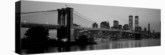 Brooklyn Bridge, Manhattan, New York City, New York State, USA-null-Stretched Canvas