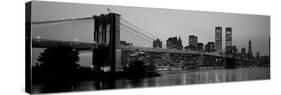 Brooklyn Bridge, Manhattan, New York City, New York State, USA-null-Stretched Canvas