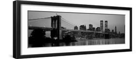 Brooklyn Bridge, Manhattan, New York City, New York State, USA-null-Framed Photographic Print