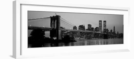 Brooklyn Bridge, Manhattan, New York City, New York State, USA-null-Framed Photographic Print