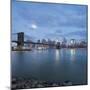 Brooklyn Bridge, Manhattan, New York City-Rainer Mirau-Mounted Photographic Print