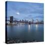 Brooklyn Bridge, Manhattan, New York City-Rainer Mirau-Stretched Canvas