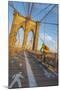 Brooklyn Bridge, Manhattan, New York, United States of America, North America-Alan Copson-Mounted Photographic Print