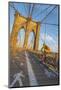 Brooklyn Bridge, Manhattan, New York, United States of America, North America-Alan Copson-Mounted Photographic Print