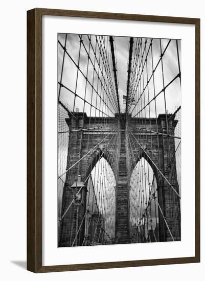 Brooklyn Bridge Mood-Jessica Jenney-Framed Photographic Print