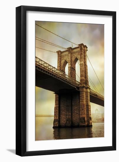 Brooklyn Bridge Morning-Jessica Jenney-Framed Giclee Print