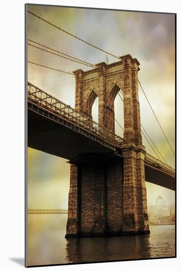 Brooklyn Bridge Morning-Jessica Jenney-Mounted Giclee Print