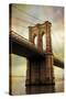 Brooklyn Bridge Morning-Jessica Jenney-Stretched Canvas