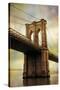 Brooklyn Bridge Morning-Jessica Jenney-Stretched Canvas
