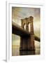 Brooklyn Bridge Morning-Jessica Jenney-Framed Giclee Print