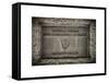 Brooklyn Bridge "National Historic Civil Engineering Landmark" Plaque-Philippe Hugonnard-Framed Stretched Canvas