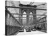 Brooklyn Bridge New Road Opened to Traffic, 1951-null-Stretched Canvas