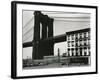 Brooklyn Bridge, New York, 1946-Brett Weston-Framed Photographic Print