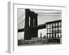 Brooklyn Bridge, New York, 1946-Brett Weston-Framed Premium Photographic Print