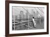 Brooklyn Bridge, New York, 1982-Édouard Boubat-Framed Art Print