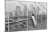 Brooklyn Bridge, New York, 1982-Édouard Boubat-Mounted Art Print