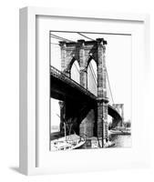 Brooklyn Bridge, New York, c.1925-null-Framed Art Print