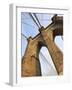 Brooklyn Bridge, New York City, New York, United States of America, North America-Amanda Hall-Framed Photographic Print