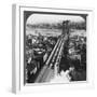 Brooklyn Bridge, New York City, New York, USA, Late 19th or Early 20th Century-Underwood & Underwood-Framed Photographic Print