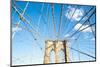 Brooklyn Bridge, New York City, USA-vichie81-Mounted Photographic Print