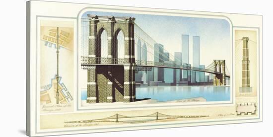 Brooklyn Bridge, New York City-Libero Patrignani-Stretched Canvas