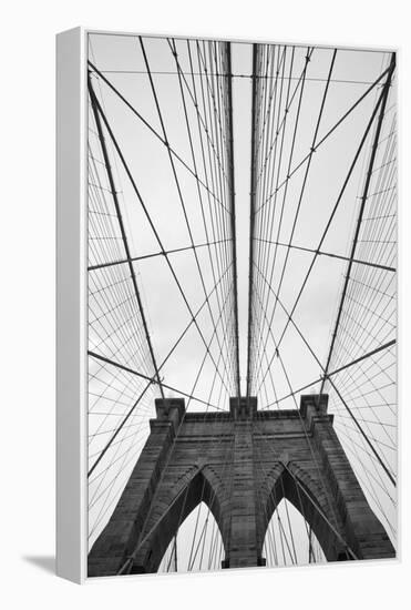 Brooklyn Bridge, New York City-Paul Souders-Framed Stretched Canvas
