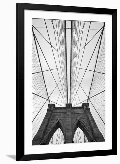 Brooklyn Bridge, New York City-Paul Souders-Framed Premium Photographic Print