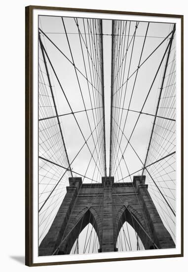 Brooklyn Bridge, New York City-Paul Souders-Framed Premium Photographic Print