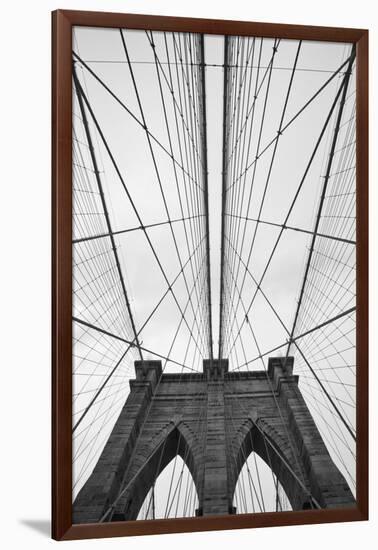 Brooklyn Bridge, New York City-Paul Souders-Framed Premium Photographic Print